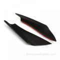 Canards Refit Bumper Trim Matte black Front Lip Splitter Fins Body Spoiler Manufactory